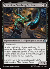 Scorpion, Seething Striker - Magic: The Gathering - MoxLand